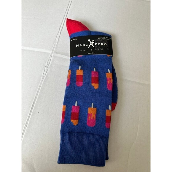 MENS MARC ECKO CREW SOCKS SHOE SIZE 6-12 NWT - Picture 1 of 2
